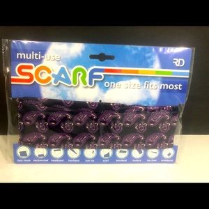 Face Mask-Multi-use Scarf One Size Fits Most